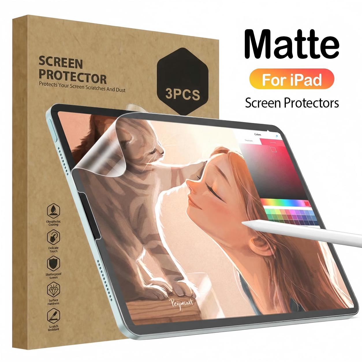 Matte Anti Glare Screen - Protetor de Tela Fosco com Efeito