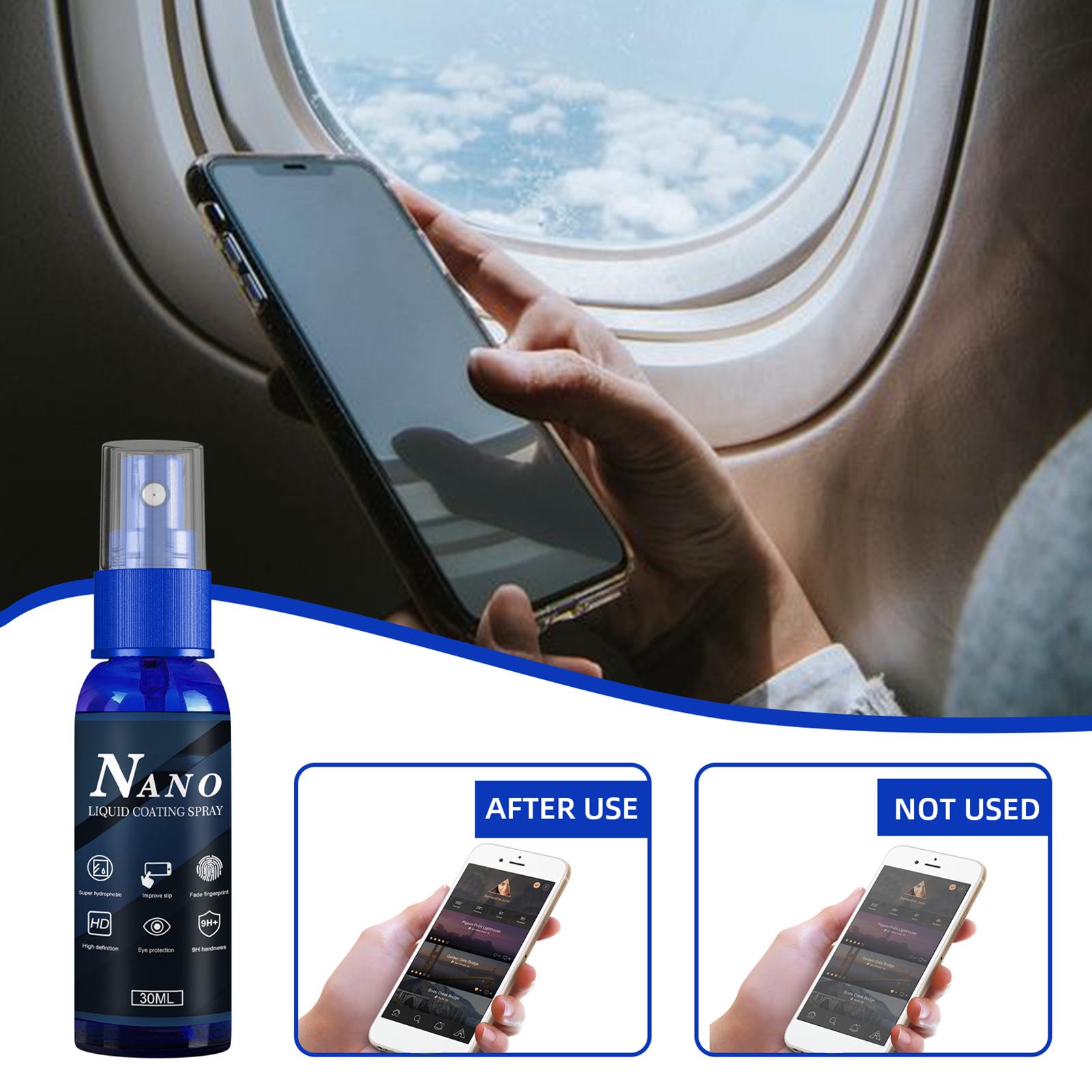 Oleophobic Coating Spray - Spray Protetor Anti-Risco de 30ml, Líquido