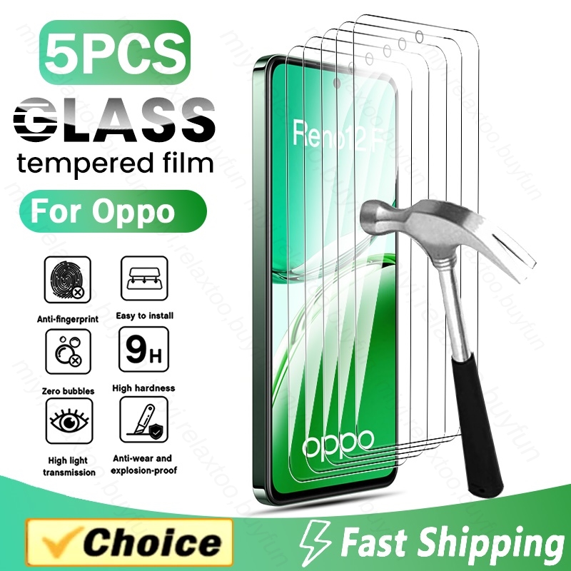 Oppo Reno 12 - 5 PCS 100% Original HD Protetor