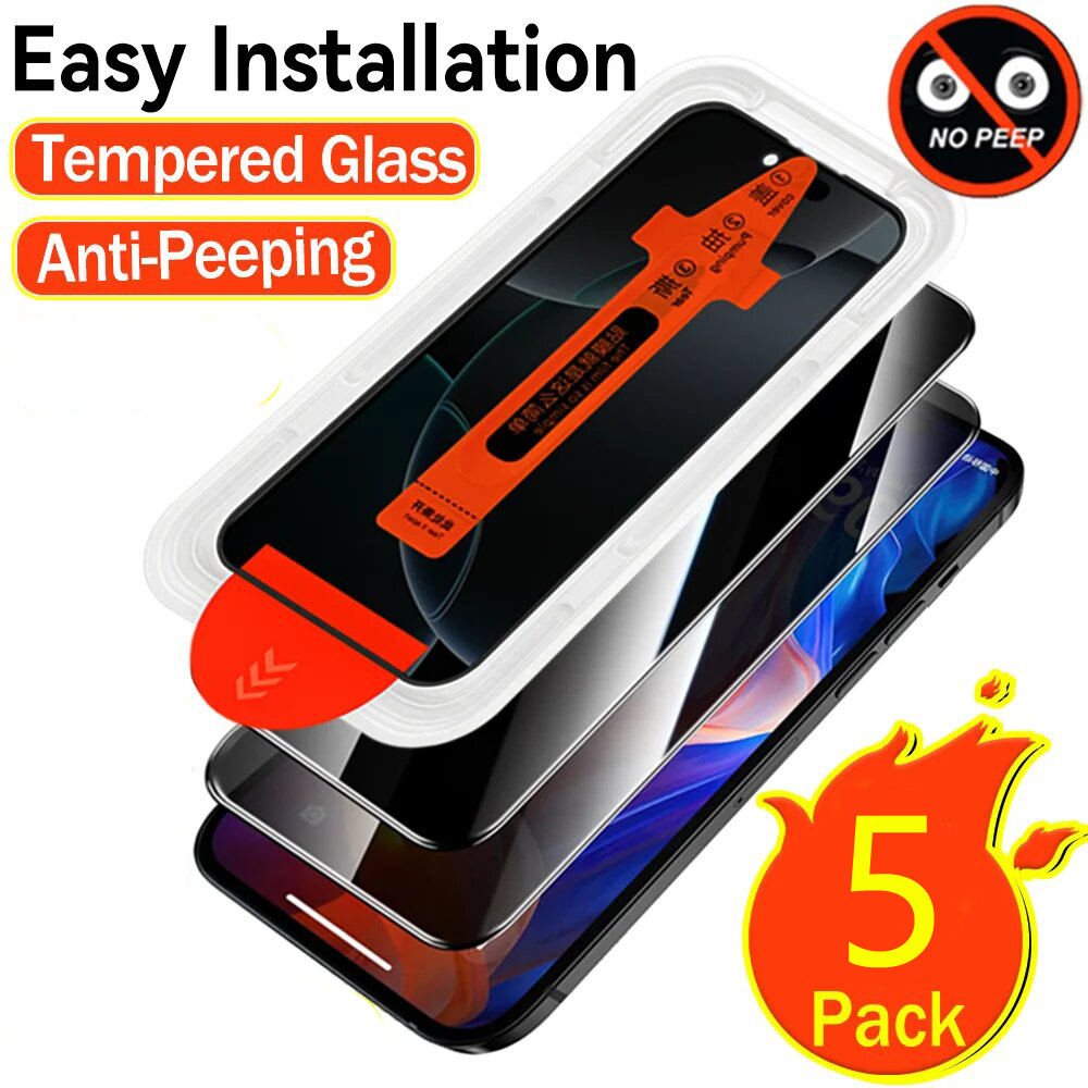 Oppo A78 - Película de Vidro Temperado Anti-Espião para