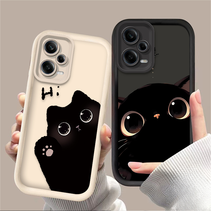 Xiaomi Redmi Note 14 - Adorável gato de olhos grandes caso