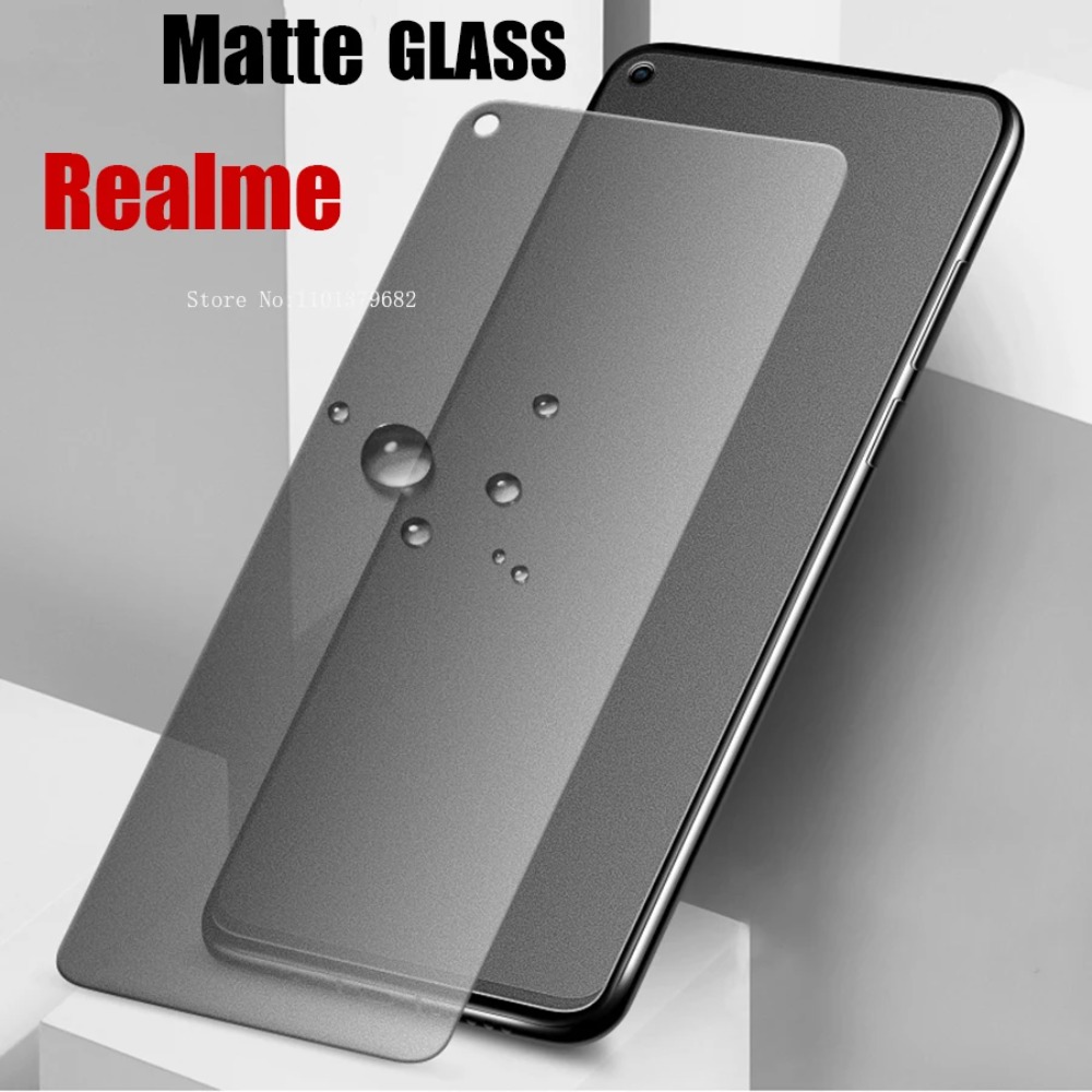 Realme C67 - 3 pçs vidro temperado fosco realme