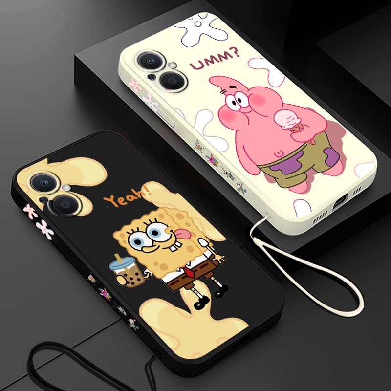 Oppo Reno 12 - Capa de Celular Líquida Divertida Bob