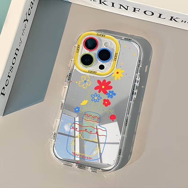 Apple Iphone 15 - Capa de Celular Espelhada com Design