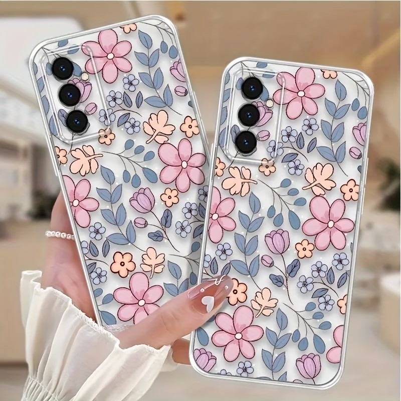 Samsung Galaxy S25 - Capa de Telefone Transparente Antiderrapante para