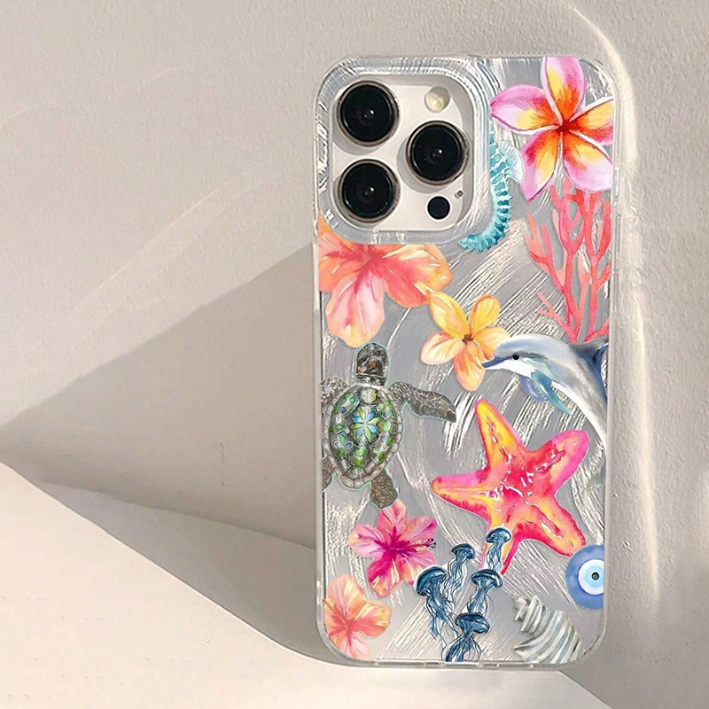 Xiaomi Redmi Note 14 - Capa Transparente de Verão com Tema