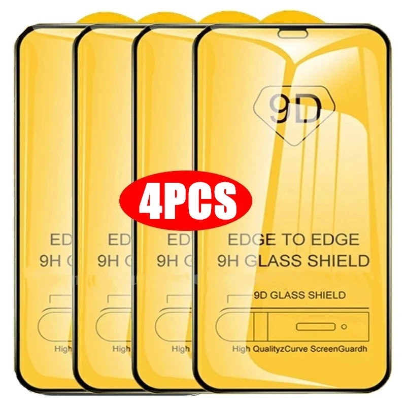Realme C67 - 9d capa completa de vidro protetor