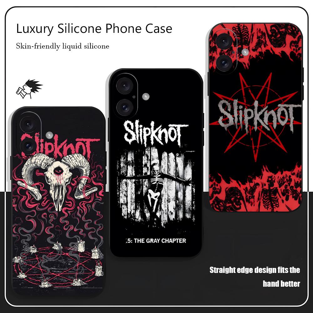 Apple Iphone 15 - S-slipknot popular banda caso de telefone