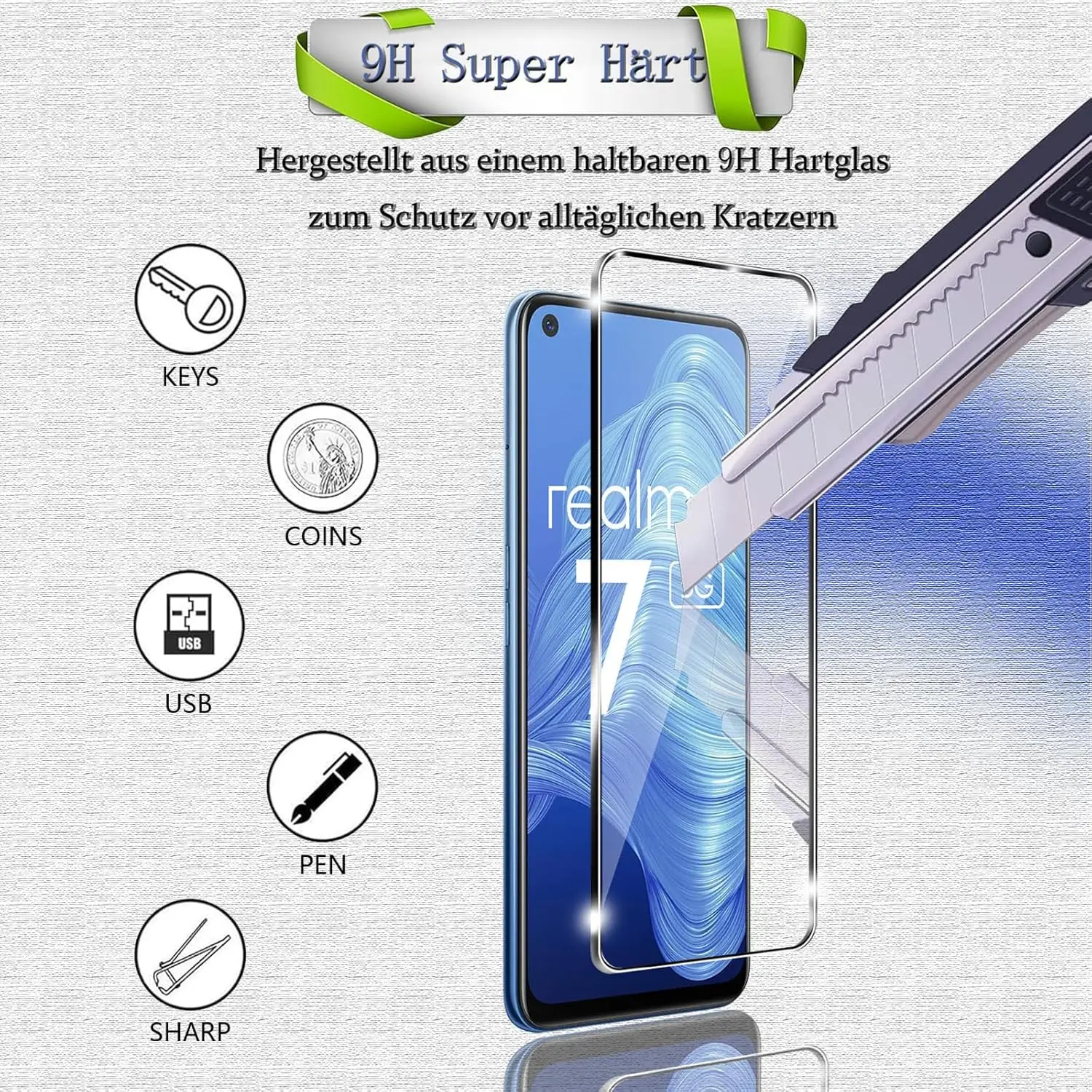 2PCS Vidro Temperado para Real - Realme C67 avaliação e preço