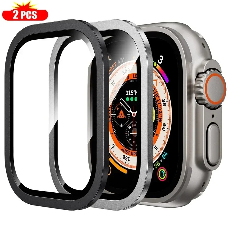 2 pçs vidro temperado para app - Smartwatch Screen Film avaliação e preço