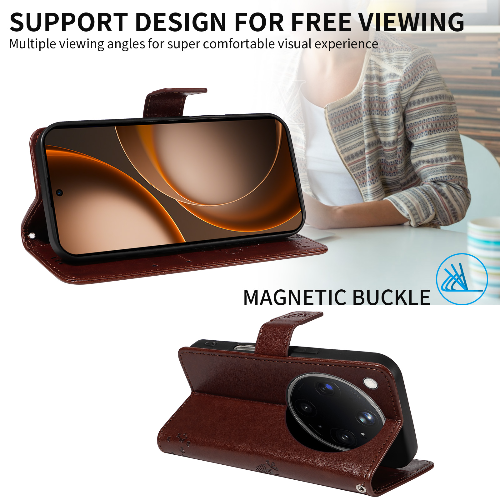 Capa de Couro para Celular OPP - Oppo Find X8 avaliação e preço