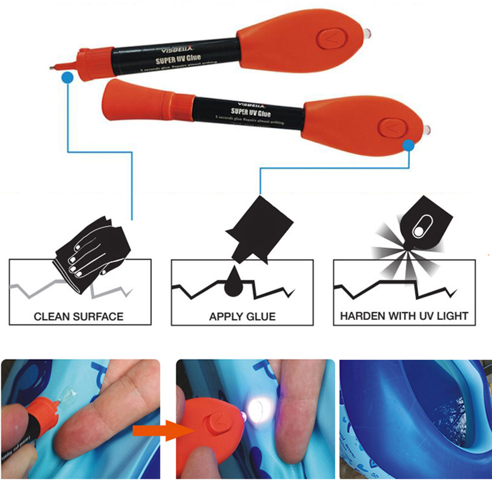 Cola líquida para reparo de ma - Liquid Uv Glue Kit avaliação e preço