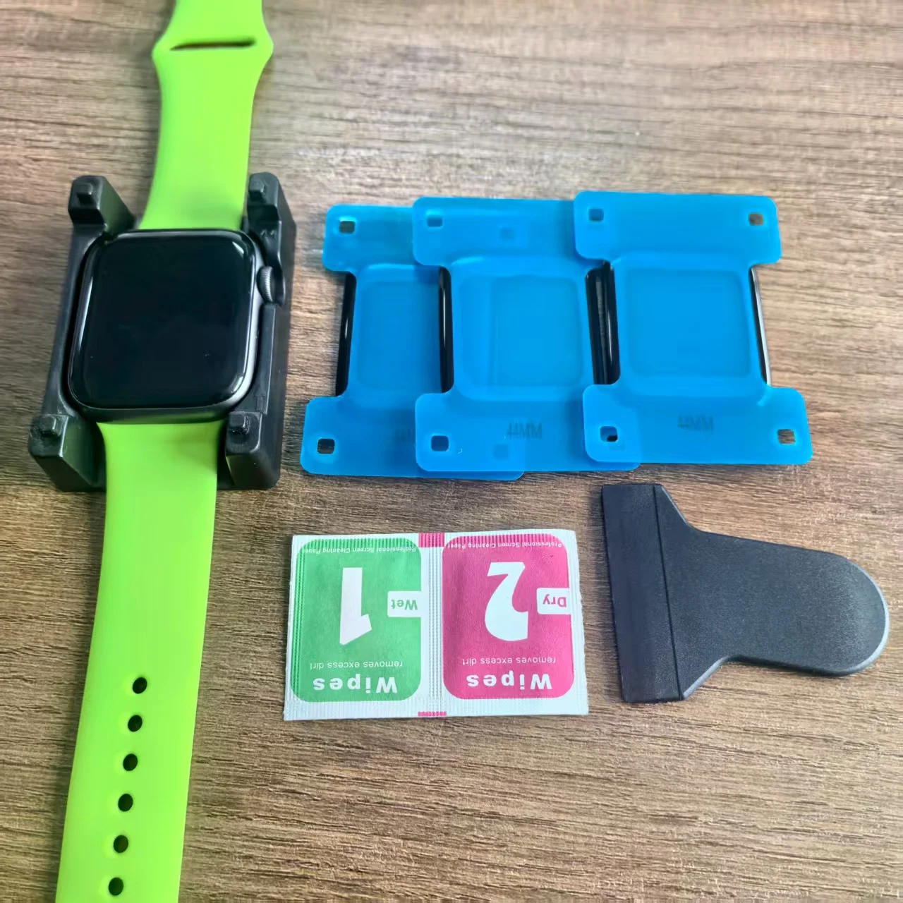 1-5 peças de vidro para apple  - Smartwatch Screen Film avaliação e preço