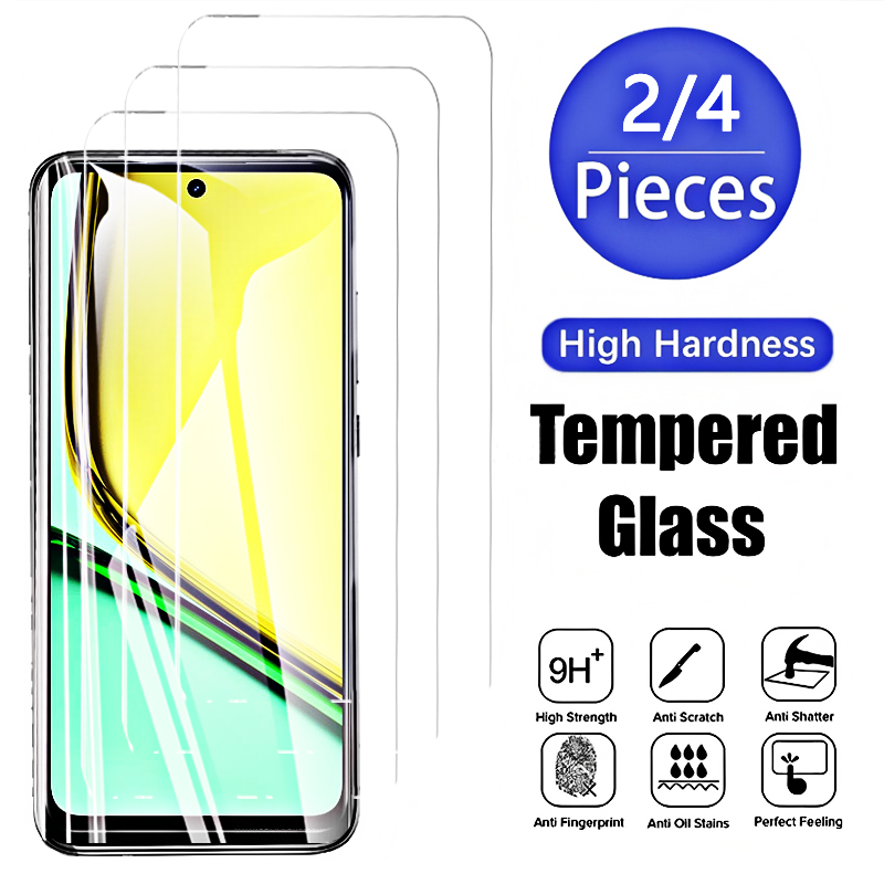 4PCS 2PCS Película de Vidro Te - Realme C67 avaliação e preço