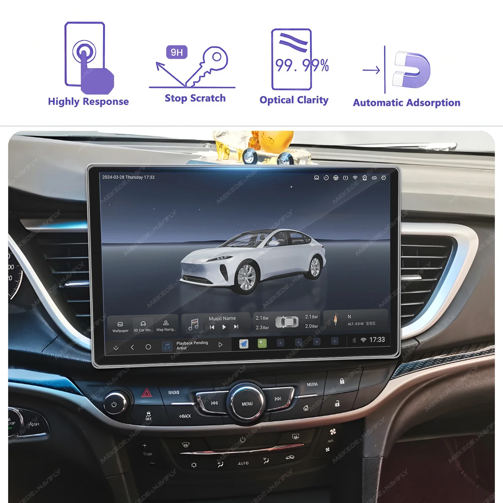 Película protetora adesiva par - Glass Protector Auto avaliação e preço