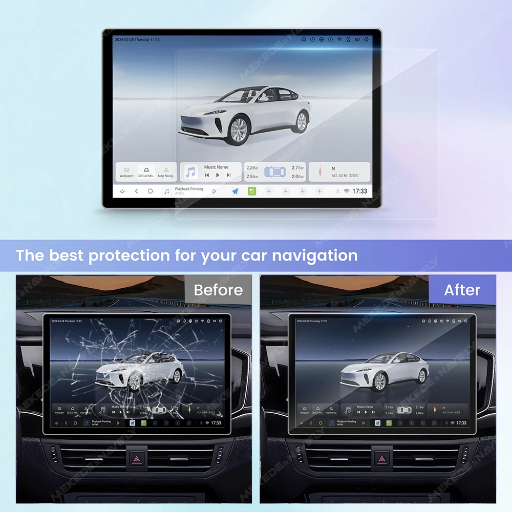 Película protetora adesiva par - Glass Protector Auto avaliação e preço